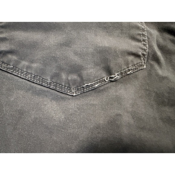 PAIGE Chino Khaki Pants Grey Men's 38x32 - Picture 7 of 11